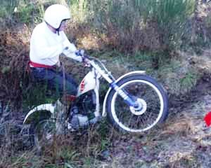 West Melton Classic Trials John Philp. Yamaha TY